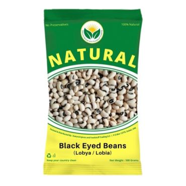 Natural Spices Black Eye Beans 1Kg (Lobya)